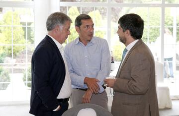 Alejandro Elortegui, Ángel Rodrí­guez y Juan Antonio Gutiérrez.
