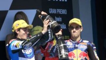 Maverick Viñales y Luis Salom serán compañeros de equipo en 2014 y 2015.