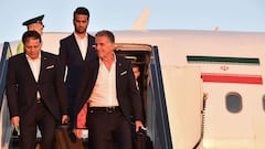 Iran first team to arrive in Russia for World Cup