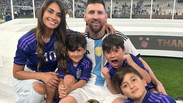 ?Cu¨¢ntos hijos tiene Lionel Messi y qui¨¦nes son? As¨ª es la familia del astro argentino