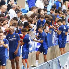 El Zaragoza abre las puertas del entrenamiento este sábado