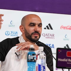 Regragui: “Me encanta el tiqui-taca de España”