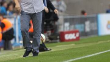 El entrenador del Espanyol, Sergio González.