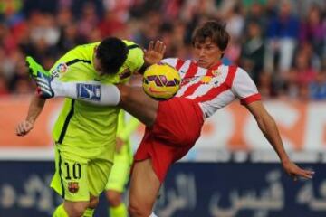 Barcelona y Almería sostuvieron un reñido encuento en una nueva fecha de la Liga BBVA.