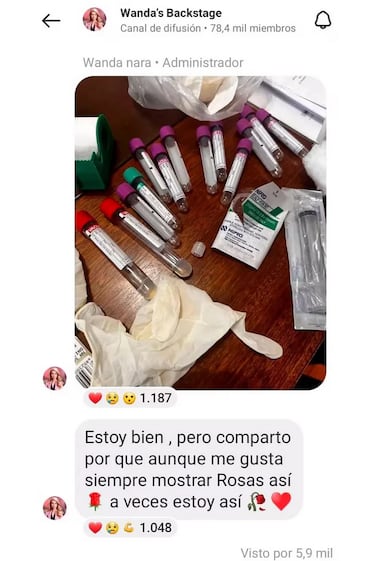 Nuevos datos sobre el estado de salud de Wanda Nara