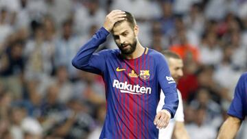 Piqué se rinde al Madrid: "Es la primera vez que siento que son mejores que nosotros"