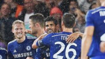 Diego Costa, nuevo ídolo de Stamford Bridge