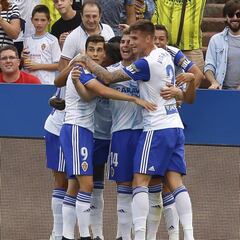 Eguaras guía al Zaragoza a una sufrida victoria