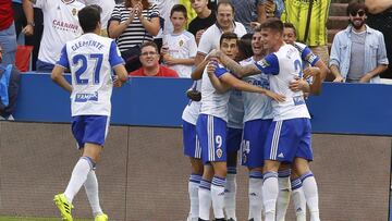 Eguaras guía al Zaragoza a una sufrida victoria