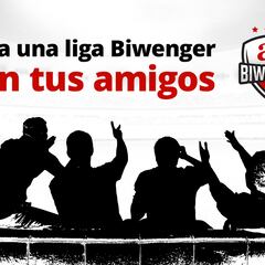Crea una liga Biwenger con tus amigos