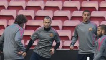 <b>EN FORMA. </b>Mascherano se ha erigido en uno de los pilares del equipo de Guardiola.