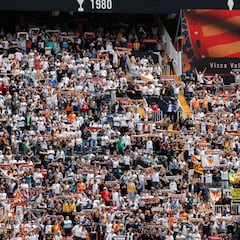 La afición del Valencia vuelve a demostrar su fidelidad