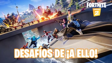 Fortnite Cap&iacute;tulo 2 - Temporada 1: gu&iacute;a de desaf&iacute;os de &iexcl;A ello!