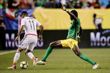 En imágenes, así fue el empate entre México y Jamaica