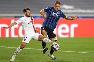 Atalanta de Bérgamo y el París Saint Germain se enfrentaron por los cuartos de final de la Champions League en el Estadio da Luz en Lisboa.