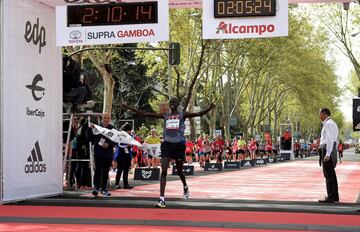 Primer clasificado del EDP Rock 'n' Roll Maratón de Madrid.