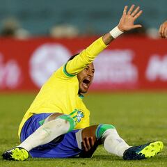 Neymar, baja en Brasil para la visita a Colombia en noviembre