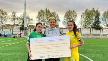 Sport Extremadura, el modesto equipo femenino de fútbol que da becas paralímpicas allá donde juega