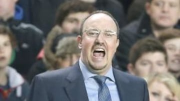 Ben&iacute;tez, en su debut como entrenador del Chelsea.