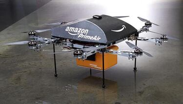 Amazon PrimeAir, el dron repartidor de paquetes