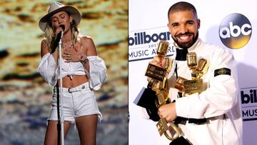 Miley Cyrus se emociona y Drake bate récord en los Premios Billboard 2017