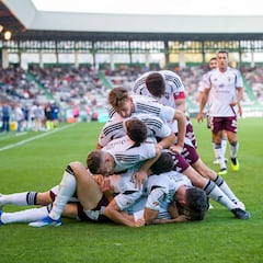 El Albacete destroza a un débil Racing de Ferrol