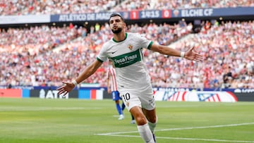 23/08/25 PARTIDO PRIMERA DIVISION
ATLETICO DE MADRID - ELCHE
RAFA MIR GOL ALEGRIA