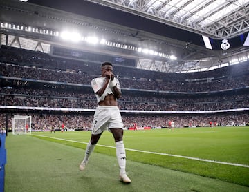 Vinicius Jr was given his Real Madrid debut by Solari.