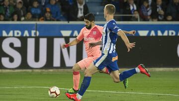 23/04/19 PARTIDO PRIMERA DIVISION
 ALAVES - BARCELONA
 LUIS SUAREZ 