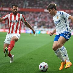 Resumen y goles del Sporting vs. Real Zaragoza, jornada XI de LaLiga Hypermotion