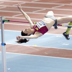 ¡Increíble Ruth Beitia! 1,95 y ya es líder mundial indoor del año