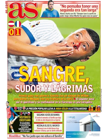 Las portadas de AS de junio