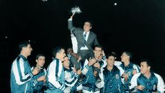 Pedro Ferrándiz, con el título de Liga de 1960.