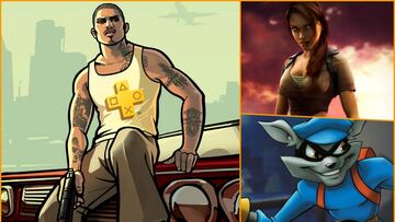 juegps ps plus extra premium clasicos ps2 psx tomb raider legend star wars clone wars gta san andreas sly sooper ps5