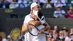 Santiago González y Giuliana Olmos cayeron en la final de Wimbledon 2024