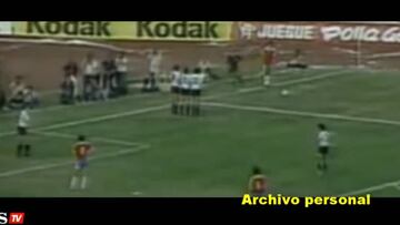 El 'gol imposible' de Aravena a la 'Celeste' en el Nacional