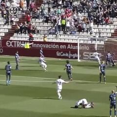 El Albacete golea al Atlético Sanluqueño