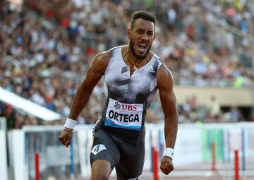 El máximo candidato a medalla. Orlando Ortega ha ganado este verano todas las carreras menos una. Entre esas victorias está la final de la Diamond League. “Lo veo feliz, motivado y disfrutando del atletismo”, dice Raúl Chapado sobre el vallista que este i