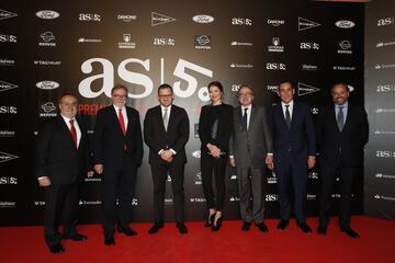 Alfredo Relaño, Juan Luis Cebrián, Pedja Mijatovic, Aneta Mijatovic, Manuel Polanco, Manuel Mirat y Juan Cantón.