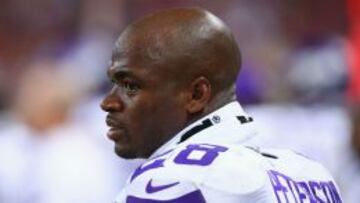 Adrian Peterson ha conseguido su objetivo de m&aacute;s dinero garantizado.