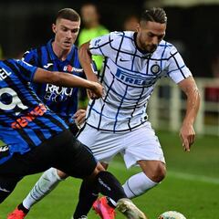 Inter corta invicto de Atalanta que ya piensa en el PSG