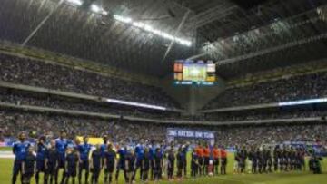 Amistoso jugado en abril del 2015