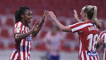 01/03/20 FUTBOL FEMENINO PARTIDO PRIMERA DIVISION IBERDROLA
 ATLETICO DE MADRID - REAL SOCIEDAD
 2-0 GOL LUDMILA ALEGRIA 