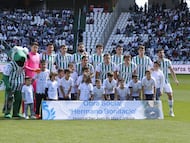 La formación del Córdoba ante el Sanse