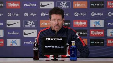Simeone: "La Real Sociedad da gusto c¨®mo juega"