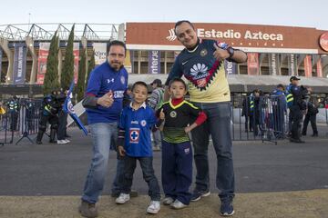 El color de la vuelta del Clásico Joven en el Azteca