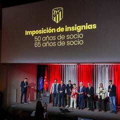 El Atlético impondrá las insignias de oro y brillantes este viernes