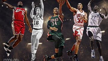 Locura Antetokounmpo: el primer 5x20 de toda la historia