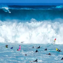 “La peor pesadilla” de JOB en la ola más famosa del mundo