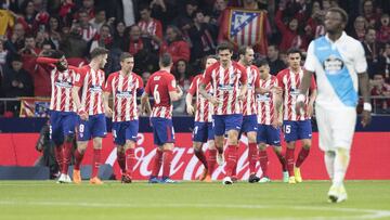 Atl¨¦tico 1 - Deportivo 0: resumen, resultado y gol del partido